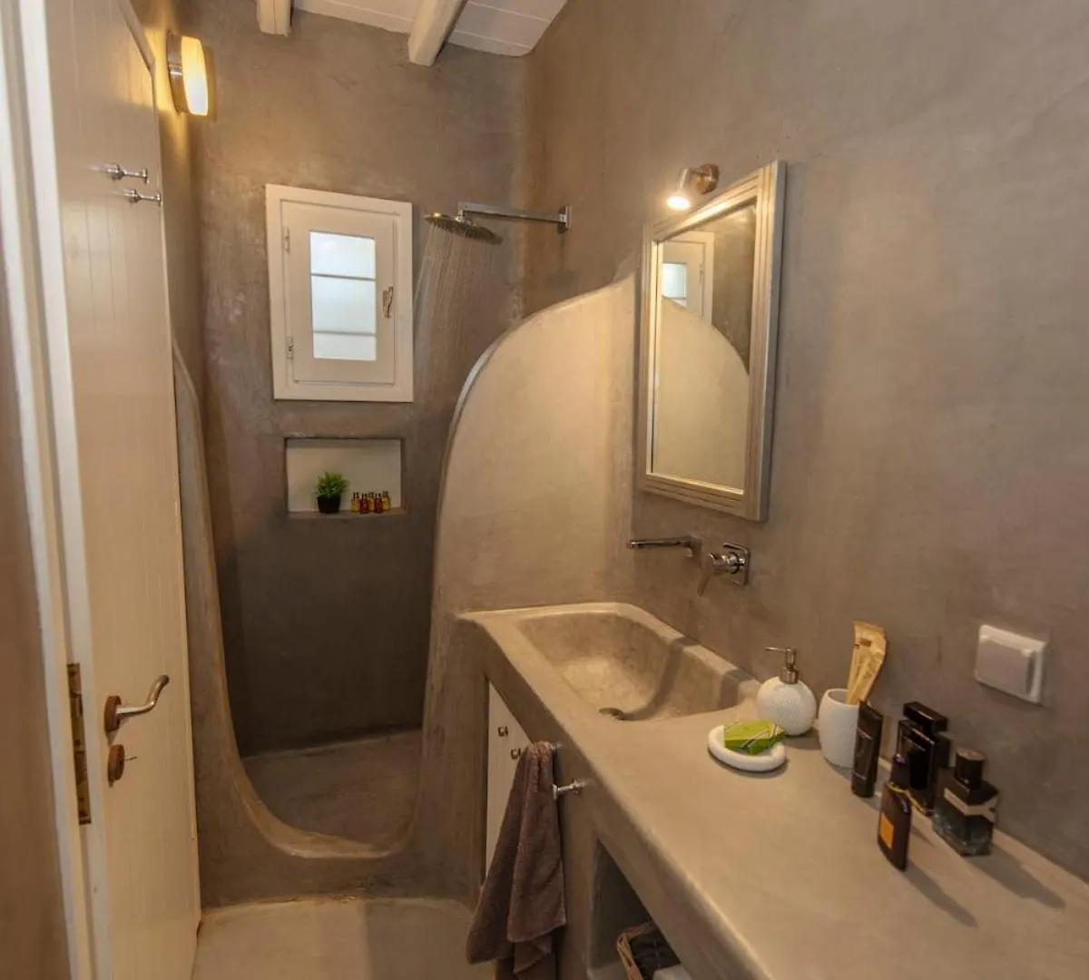 Stylish Mykonian Apartment Semi-Private Huge Pool Houlakia  Grecia